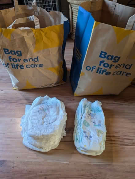 Photo of free Size 7 nappies (Caversham RG4) #2