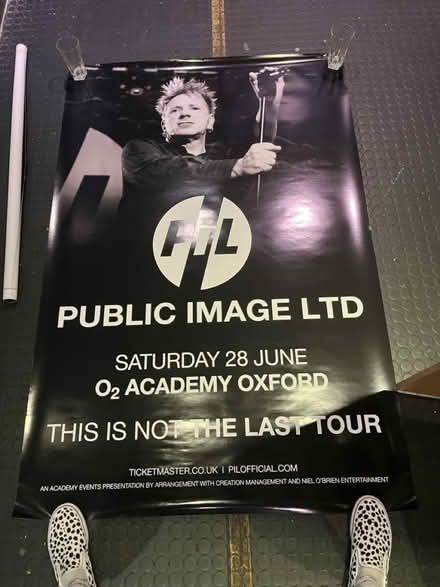 Photo of free Public Image Ltd Giant Poster (Cowley road OX4) #1