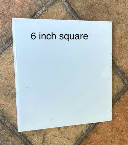 Photo of free White tiles 6 inch square. 80 (Ladybridge) #2