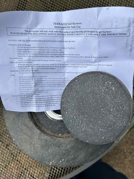 Photo of free Terrazzo Gel Burner (Barkham RG41) #2