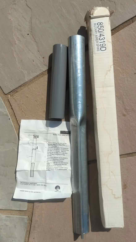 Photo of free Rotary clothesline ground spikes (M20 West Didsbury) #1