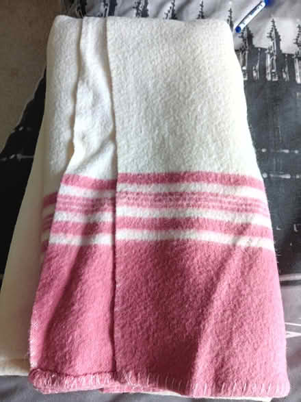 Photo of free Large wool blanket (Corsham SN13) #1