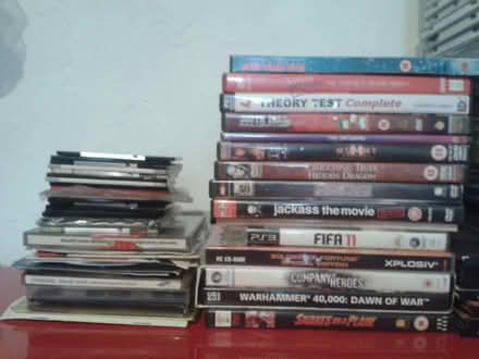 Photo of free video recorder and tapes cds pc games dvds (Lower Earley RG6) #1