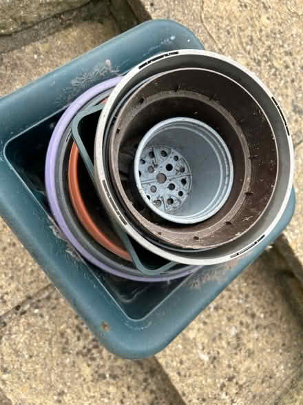 Photo of free Selection of plastic plant pots (Barkham RG41) #2