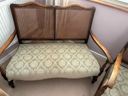 Photo of free Small rattan three piece suite (Highcliffe BH23) #4