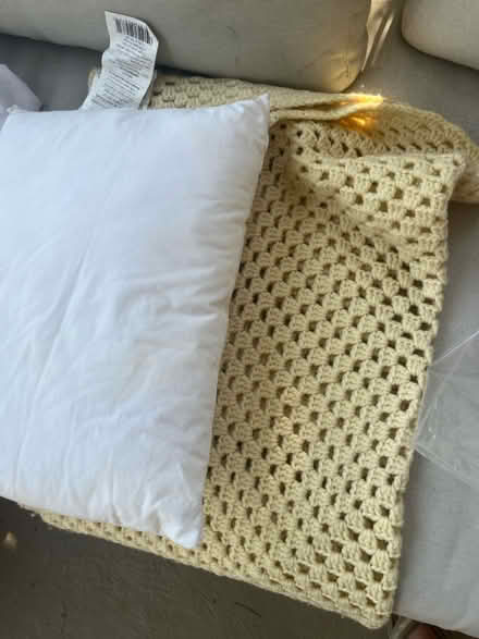 Photo of free Crib bedding - pad /pillow (16th St Heights/Petworth) #2