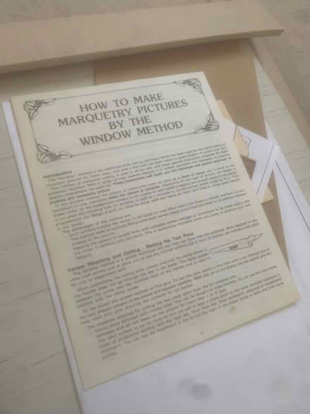 Photo of free Marquetry Craft Kit (West Reading RG1) #3