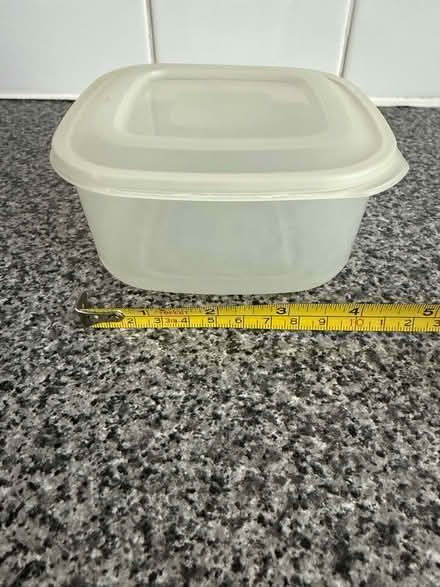 Photo of free Small Square Tupperware Box (New Brighton CH45) #3