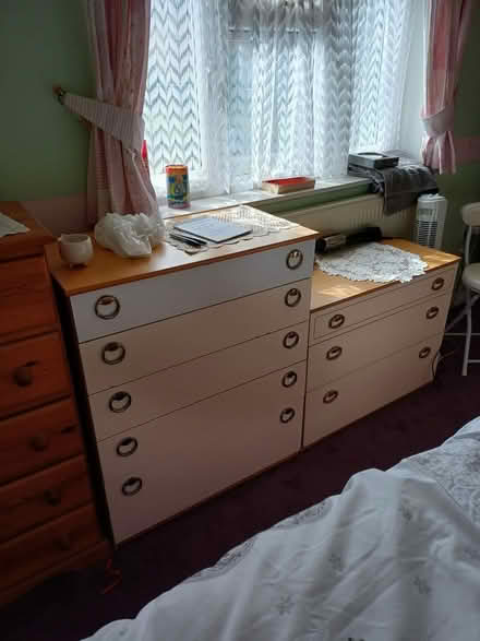 Photo of free 2 white drawers (Orpington BR6) #1