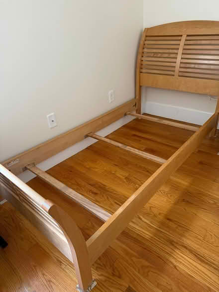 Photo of free Twin bed frame (Waltham near Gore Street) #3