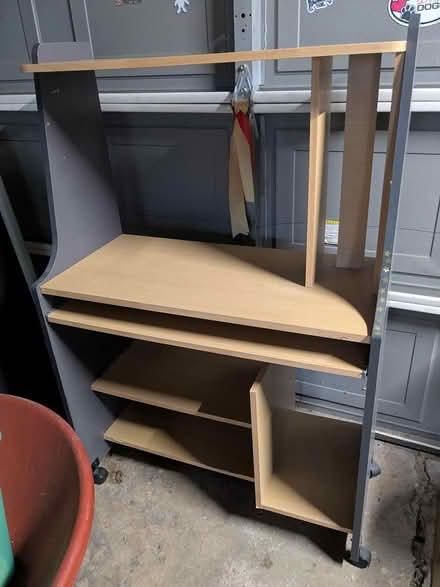 Photo of free Small desk - at Curb (SE Ann Arbor) #1