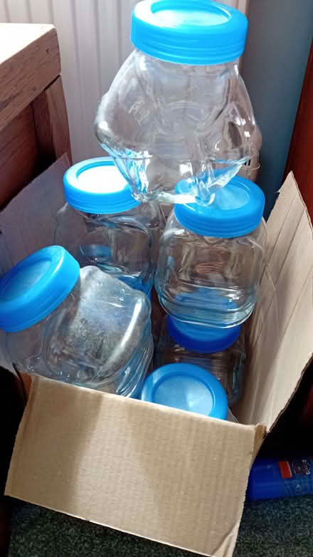 Photo of free Glass storage jars (Corsham SN13) #1