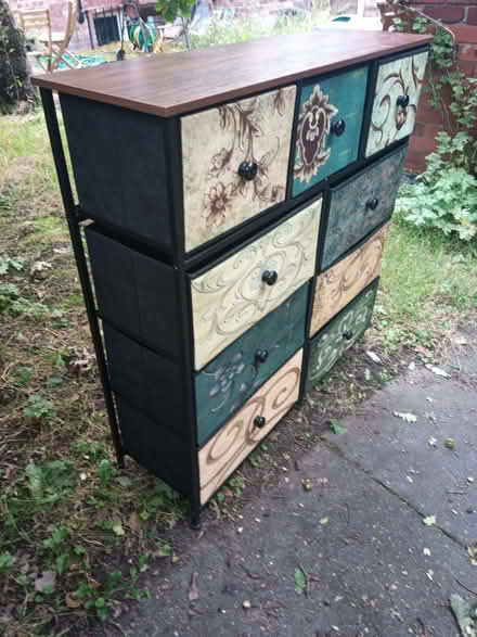 Photo of free Multi-coloured drawer unit (Withington M20) #1