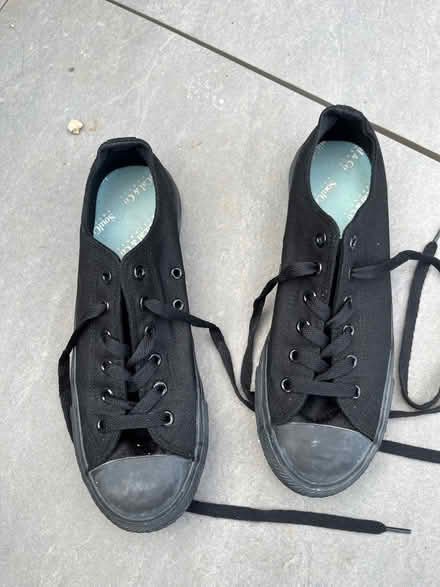 Photo of free Trainer / plimsoll black 5.5 (Eastcote HA4) #1