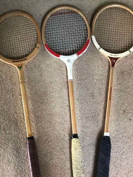 Photo of free 3 Old Badmington Racquets (North Ascot SL5) #1