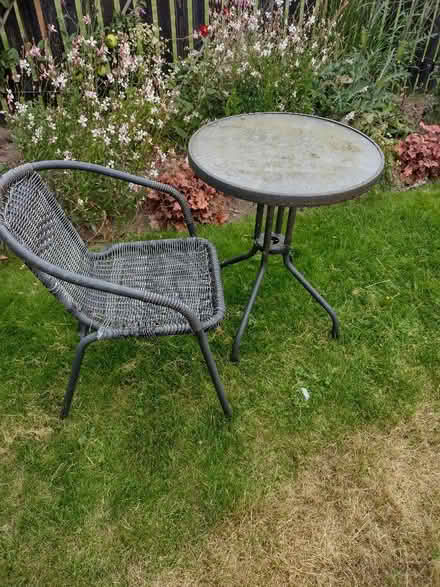 Photo of free Garden Chair and Table (Penrith CA11) #1