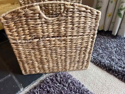 Photo of free Woven magazine rack (Codicote SG4) #1