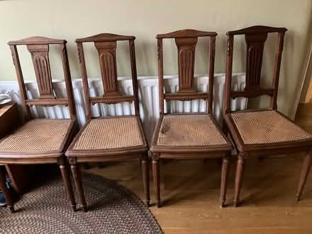 Photo of free Antique dining chairs (Ashford TW15) #1