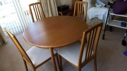 Photo of free Dining table and chairs (Mudeford BH23 3la) #1