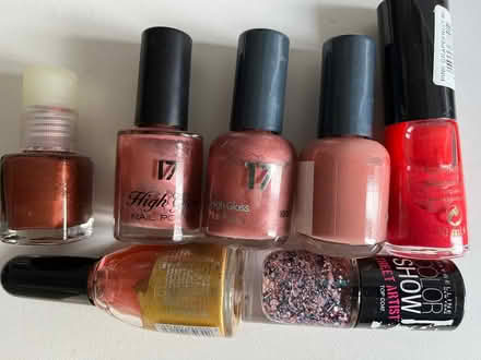 Photo of free Nail varnish: 7 bottles (Chapel Allerton LS7) #1