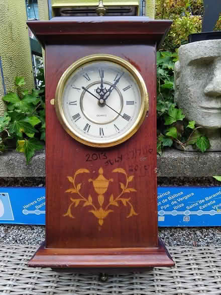 Photo of free Wooden Wall clock (Marford , Wrexham 8LD) #1