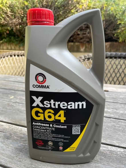 Photo of free XStream G64 Anti-freeze & Coolant concentrate (London Rd, HW HP11) #1