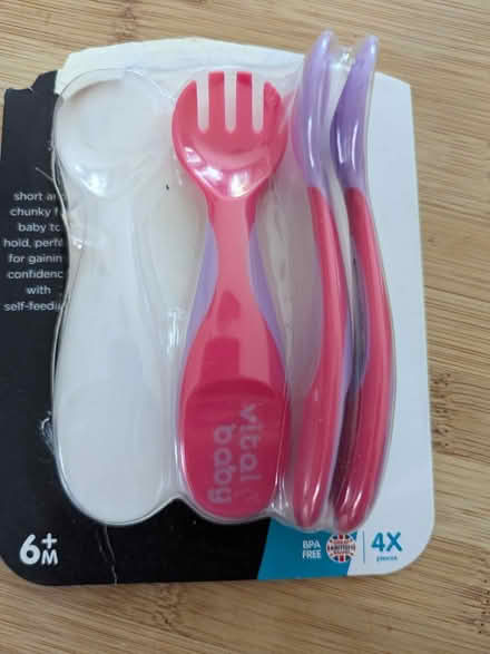 Photo of free Two toddler forks and a spoon (South Croydon) #1