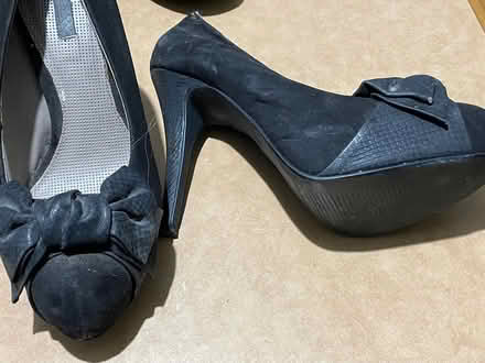 Photo of free Black ladies heels with bow (Mitcham CR4) #2