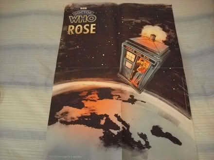 Photo of free Poster Dr Who doubled sided unused (Grange Court E10) #2