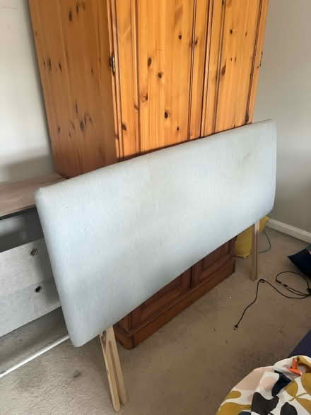 Photo of free King bed headboard (SG3) #2
