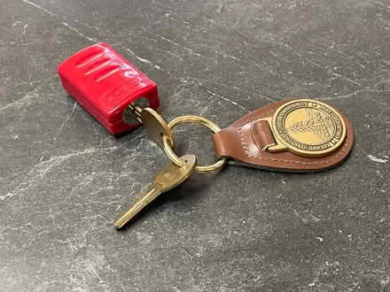 Photo of free Electrical plug lock (West Menlo) #2