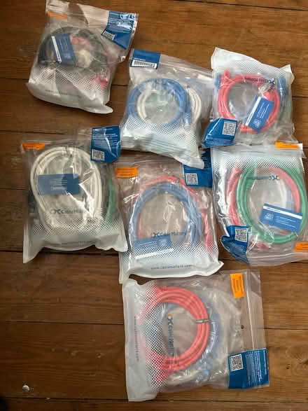 Photo of free cat-6 network cables (Hooley) #1