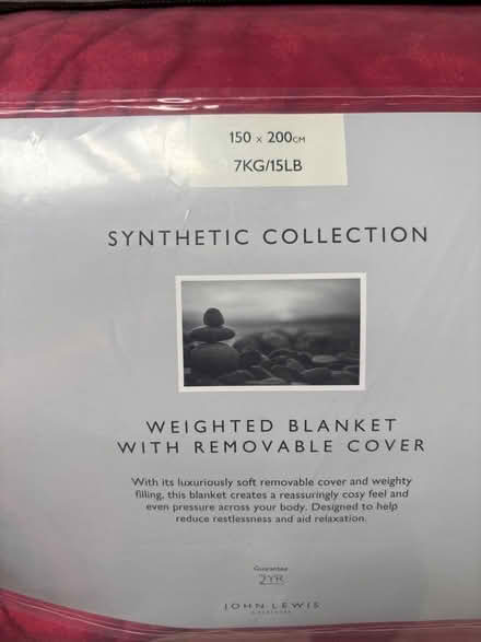 Photo of free Weighted blanket (Cairneyhill KY12) #1