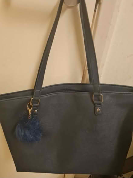 Photo of free Handbag with pom pom keyring (Newstead NG15) #1