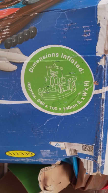 Photo of free Inflatable pirate ship (Cranfield MK43) #3