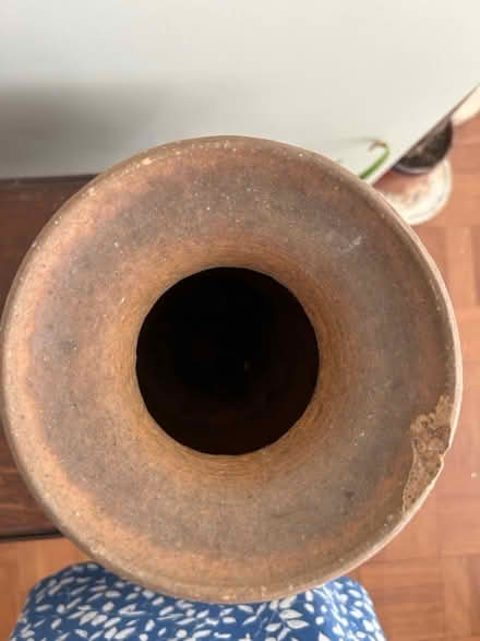 Photo of free Large earthenware vase (Highcliffe BH23) #3