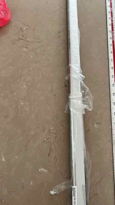 Photo of free Chrome wardrobe rail (Chiswell Green) #1