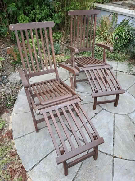Photo of free Garden chairs (St Marks, Cheltenham) #1