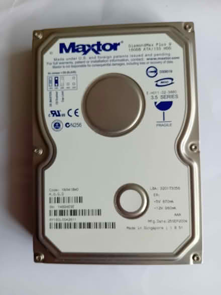 Photo of free Maxtor hard drive (Hayes BR2) #2