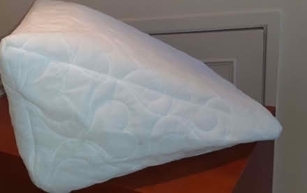 Photo of free Triangular Back/Support Bolster cushion (Prince of Wales Steps TQ1) #2