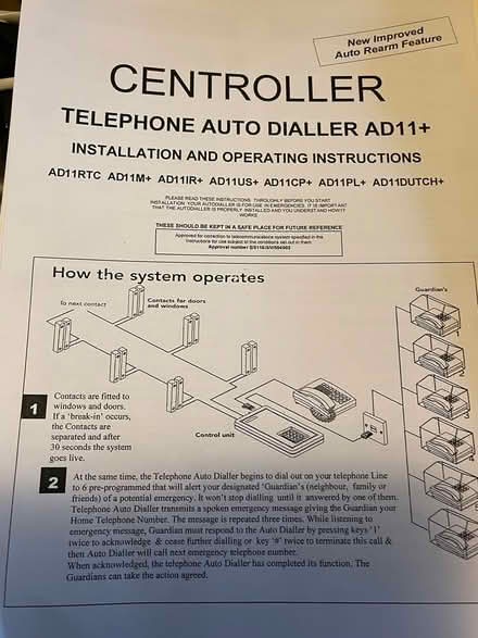 Photo of free Fall alarm w autodialler (Finsbury Park N4) #4