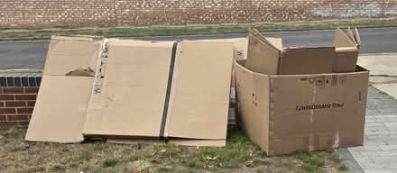 Photo of free Large Heavy Duty Cardboard Boxes (Harold Wood RM3) #1