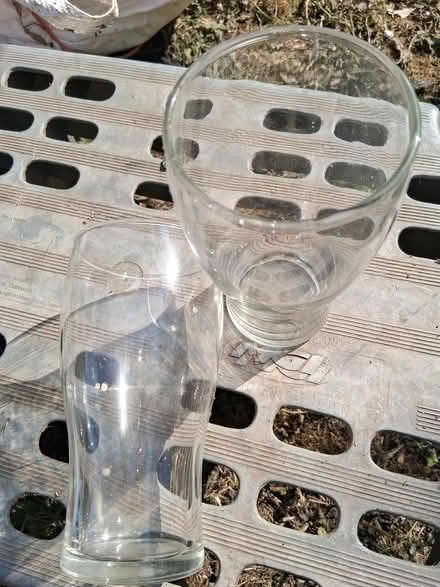 Photo of free Old style pint glasses (Henlow SG16) #1