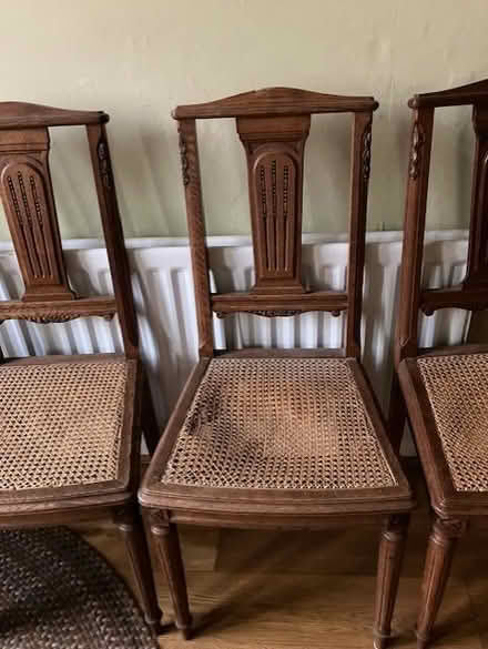 Photo of free Antique dining chairs (Ashford TW15) #2