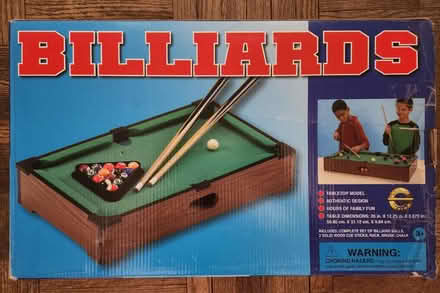 Photo of free Tabletop Billiards (Stuyvesant Town) #1