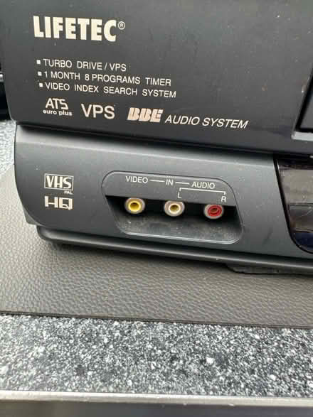 Photo of free Lifetec VHS video player (GU5 Gomshall) #3