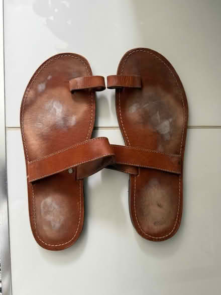 Photo of free Men’s Greek Leather Sandals (9/10) (BN3) #1