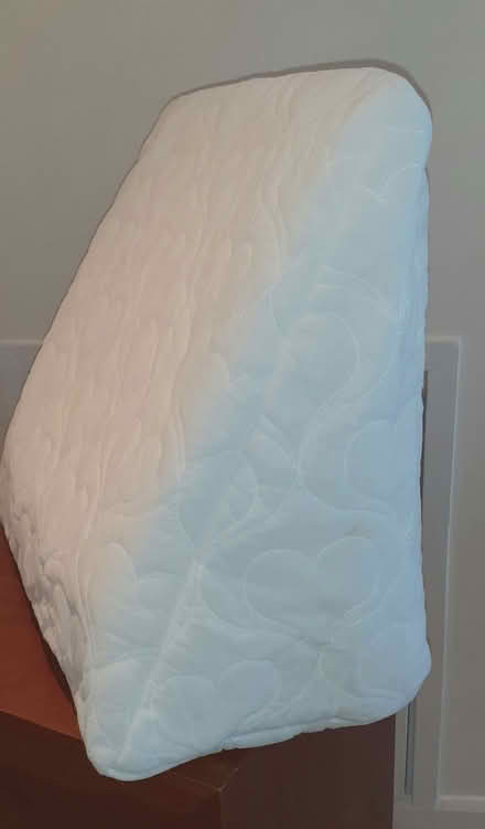Photo of free Triangular Back/Support Bolster cushion (Prince of Wales Steps TQ1) #1