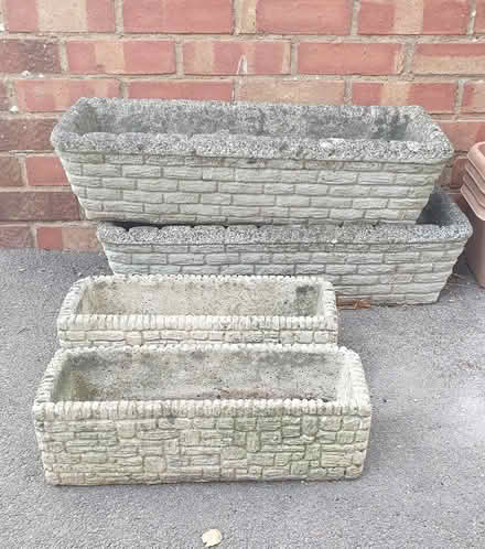 Photo of free Concrete plant troughs (Tuffley GL4) #1