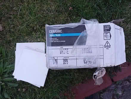Photo of free White Tiles (wrexham LL13) #1